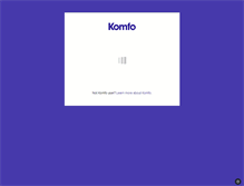 Tablet Screenshot of platform.komfo.com